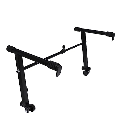 Abaodam Electronic Keyboard Holder Piano Rack Foldable Stage Performance Stand Random Style