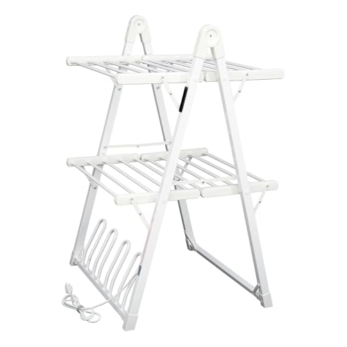 SHARNDY Electric Heated Clothes Drying Rack,Foldable...