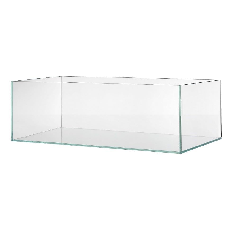 Aquariumline Acquario Shallow Tank Vetro Extrachiaro, Design Rettangolare per Aquascaping e Nano Acquari (60x30x20H)
