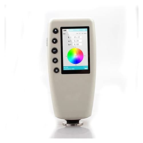 Colorimeter, Portable Colorimeter Digital Color Analyzer WR18 Color Difference Meter with 3 Switchable Aperture(Calibe 4mm 8mm 40mm)