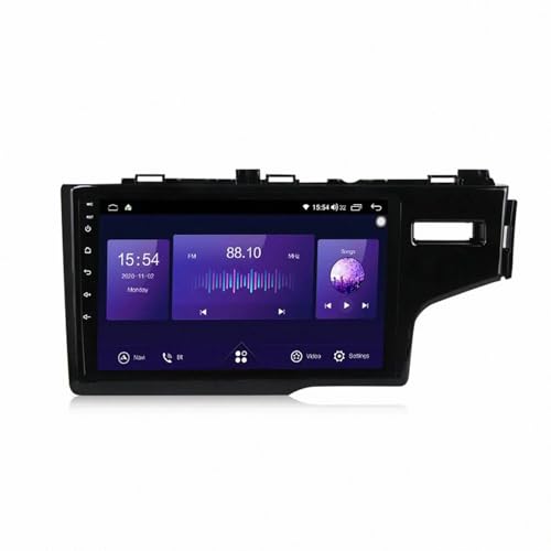 Radio de coche CarPlay para Honda Jazz Fit 2014-2015 con pantalla HD, Bluetooth y 4G+64G