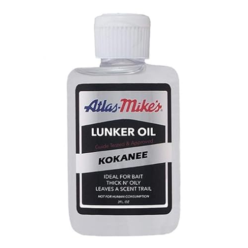 Atlas Mike's 7019 Glo Scent Bait Oils, Kokanee, 2 oz
