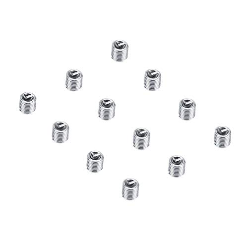 Premium M4 Stainless Steel Helicoil Thread Insert, 100Pcs Coiled Wire Rethread Repair KitM4 Thread Repair] (M4*0.7 * 2D)