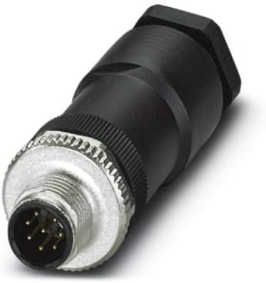 1410666, Connector, Str M12 M 8pos, PG 11, Cable Dia: 8-10mm, SACC-M12MS-8CON-PG11-M