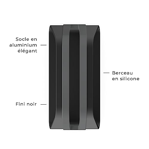 Support en aluminium pour MacBook Pro et Air avec inserts interchangeables - 4