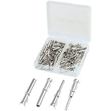 50 Pair Male 1060-16-0122 Female 1062-16-0122 Universal Solid Terminals Contacts Wire Gauge 14-18 AWG Contact Size 16 Auto Accessories