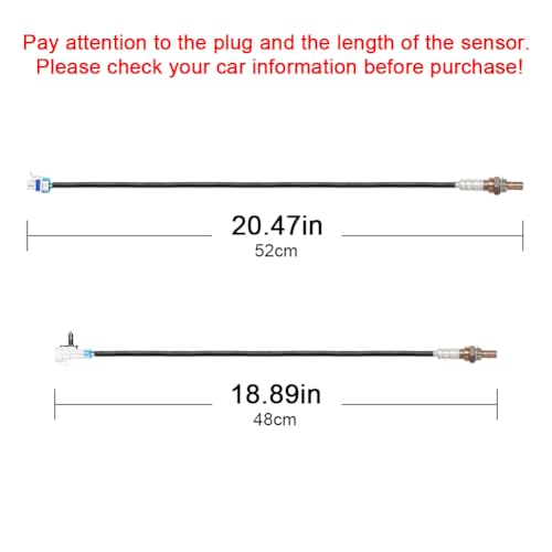 Sensor de oxígeno JDMON 4 piezas para vehículos miniatura 6