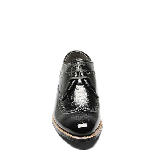 Stacy Adams Men's Dayton Wing-Tip Oxford,Black,12 D3