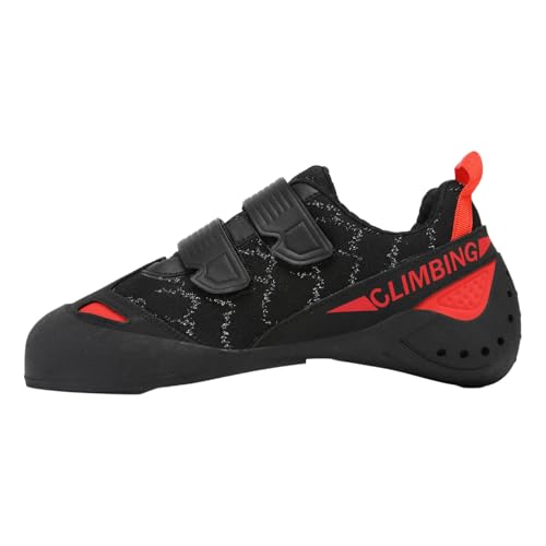 Kraftpaid Scarpe da Arrampicata,Scarpette da Arrampicata,Scarpe da Arrampicata Gomma Antiscivolo Uomo,Scarpe da Arrampicata Donna,Traspirante,Comode,per l'Arrampicata Indoor e Outdoor