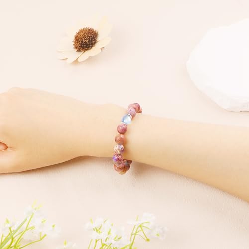 Sereney-60th-Birthday-Gifts-for-Women-Natural-Stone-Bracelet-as-Gifts-for-60-Year-Old-Women-Moonstone-Bracelet-for-1964-Women-as-60th-Birthday-Gifts-Idea-for-Mom-Sister-Grandma-Friend-Birthday-Gifts