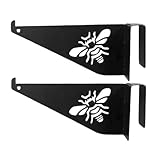 ANCLLO Lot De 2 Supports D'inspection pour Ruche, Noir