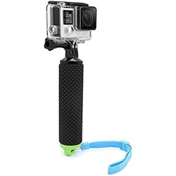 Palo Estabilizador Gopro MyGadget Empuñadura para GoPro - Palo Flotante - Flotador Selfie Stick con Tornillo Ajustable Compatible con GoPro Hero 10 9 8 7 Xiaomi Yi – Verde