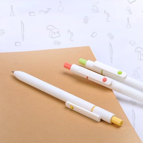 Bolígrafos Retráctiles de Tinta Negra Gel 0.5mm 5pcs miniatura 4