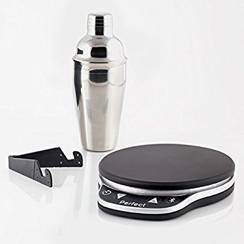 Perfect Drink 2.0 Smart Scale and Interactive Recipe App, Wireless (Bluetooth 4.0)