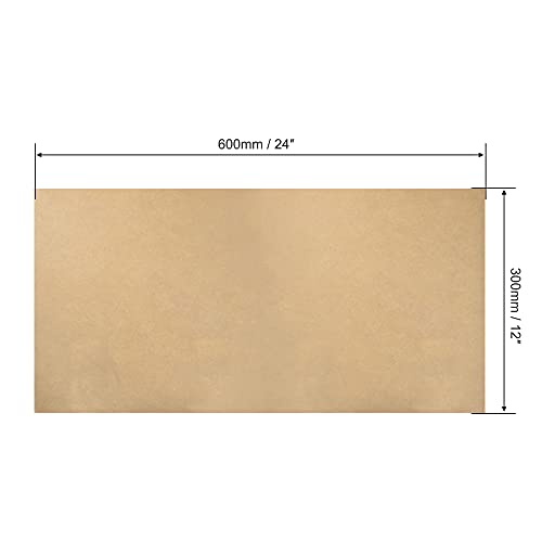 Image of uxcell Black Clear Cast Acrylic Sheet,12 inch x 24 inch,3mm Thick,Plastic PMMA Acrylic Board for Signs Display Projects,Craft