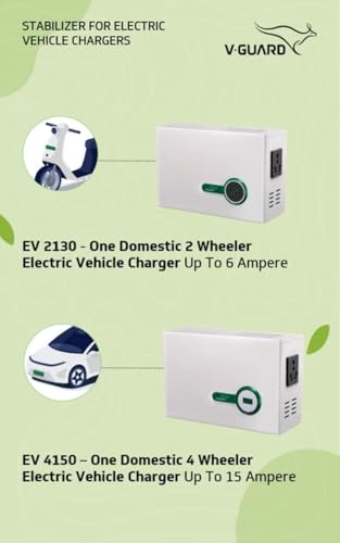Image of V GUARD EV 4150 STABILIZER FOF Electric Four WHEALER (Working Range 150VAC - 300 VAC) Upto 3.3KW