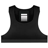 Rwigeboo Soccer Training Equipment, Spandex Soccer Training Trackers Vest with GPS, Breathable Flexible Fit Trackers for Men Women Football Size S Equipment