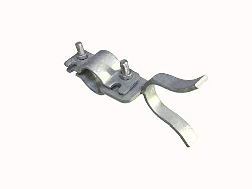 1-3/8" X 1-3/8" Chain Link Fence Gate Latch, Galvanized Fence Fork Latch Lock Wall Mount With Hole For Padlock #TOP4