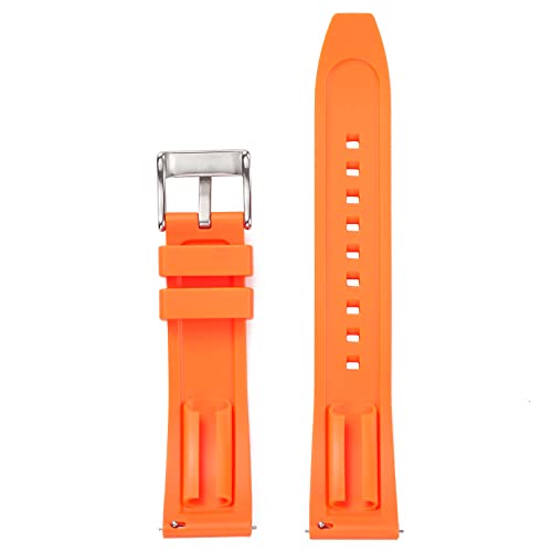 WOUKUP Silicone Watch Bands 18mm 19mm 20mm 21mm 22mm 24mm Rubber Strap by WOUKUP - Used condition - Image 4