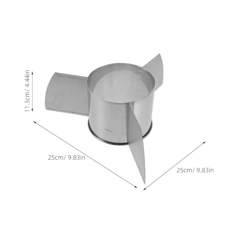Divisor de ollas y placas para barbacoas de acero inoxidable 3