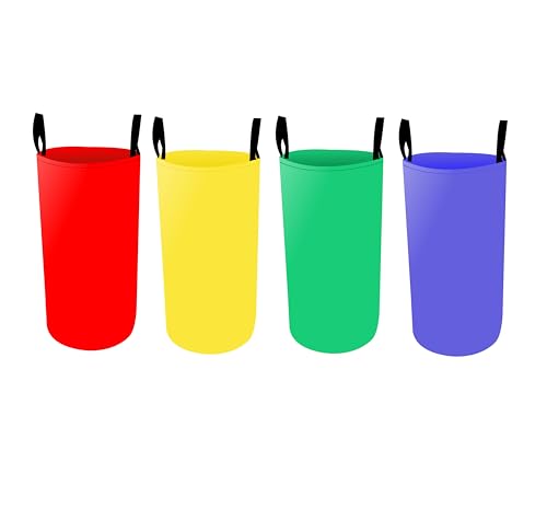Jumping Bags Race Bags for Adults Heavy Duty Kangaroo Jumping Bag Outdoor Games Foldable Jumping Bag (1/4pcs) 4pcs One Size