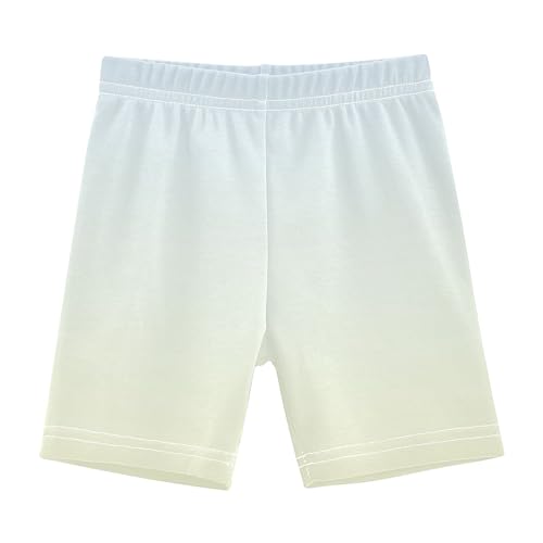 Joisal Elegant Blue Light Goldenrod Yellow Gradient Toddler Girls Biker Cotton Under Dress Cartoon 4t Little Girl