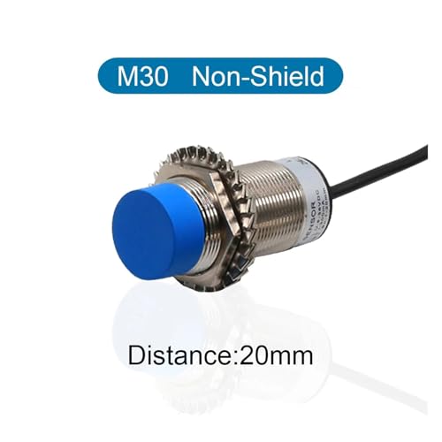 Capteur de proximite capacitif M30 AC NO avec cable de 2m
