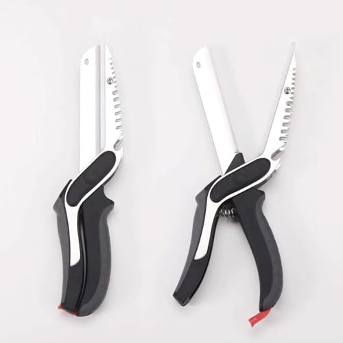 XGIZMOO Kitchen Scissors for Food Slicer Cutter,Quick Release/Install Kitchen Shears Cutting Board Knife Combo for Veggie,Carrots,cucumbers,potatoes,Barbecue Dishwasher Safe (Black) - image 7