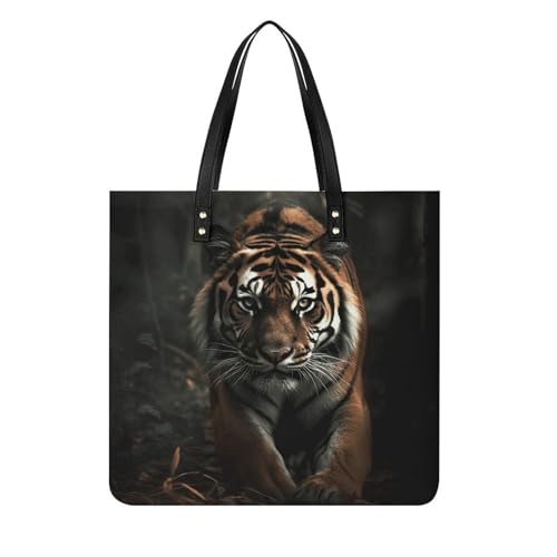 Sac à main pour le travail et les voyages au motif animaux sauvages tendance