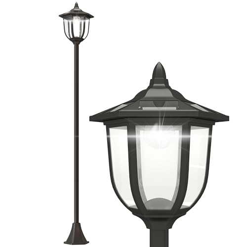 Farola solar clásica Outsunny