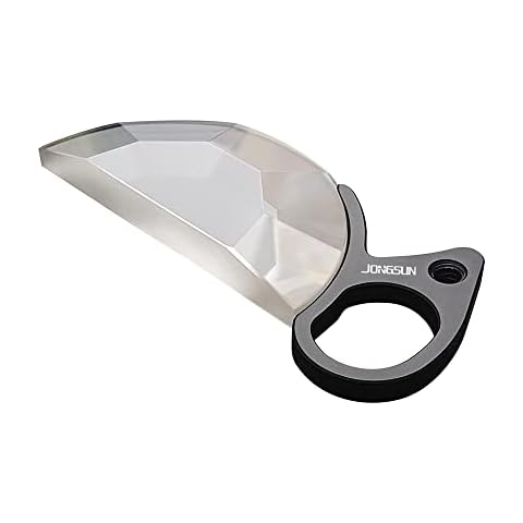 JONGSUN 79 mm Handheld Special Effect Filter, Semi-Round Kaleidoscope Prism, Optical Glass Filter for Camera Lens Accessories (79 mm) Cover