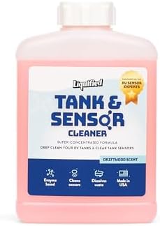Liquified RV Sensor Treatment - RV Black Tank Sensor Cleaner, Hig...