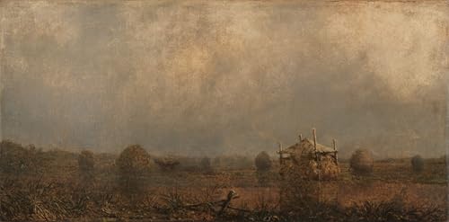 Peinture modern de Heade sur toile premium pour un salon raffiné 60x90cm