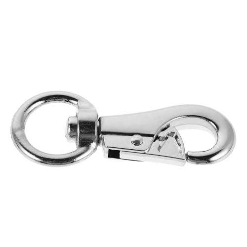 Hohopeti Heavy Duty Rotating Swing Hook 100Mm Large Swivel Spring Hook for Outdoor Hanging Chair and Hammock Ceiling Hardware Attachment for Porch Playground