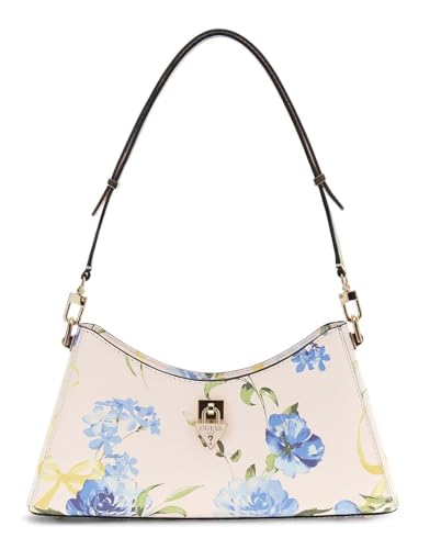 Sac à épaule GUESS Patsie pour illuminer un look sobre avec son motif floral
