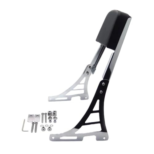 Dossier passager flamme en cuir synthétique durable Sportster