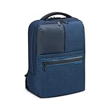 RONCATO TRIAL S Zaino da lavoro porta PC 14-42x31x13 cm - Blu Notte