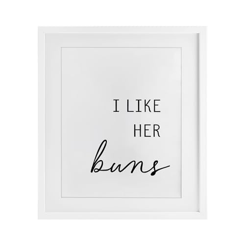 Affiche Like Her Buns sous verre pour sublimer votre cuisine moderne