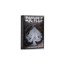 Murphys Magic Supplies, Inc. Bicycle Dragon Black Playing Cards by US Playing Card Co