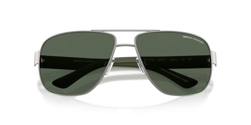 Image of Armani Exchange Mens AX2012S Rectangular Sunglasses
