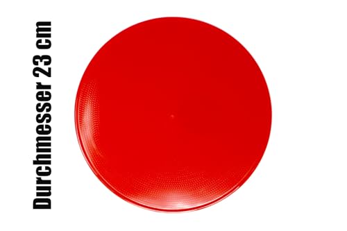 HALE | Floormarker Spots und farbige Bodenmarkierungen (4 Stück), Durchmesser 23 cm, Rot, Grün, Gelb, Blau