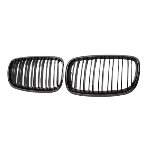 Rejillas superiores delanteras para X5 E70 y X6 E71 2007-2014 en acabado negro mate 4