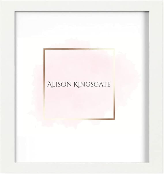 Alison Kingsgate 16x16 Inch Frame White Square Picture Frames In