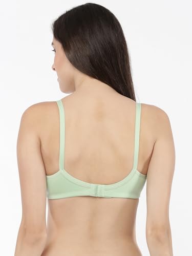 Image of Softline Women's Cotton Rich Wire-Free Non-Padded Molded Bra Combo | Full Coverage & Breathable Comfort | Lightweight, Skin-Friendly Everyday Wear (Pack of 2)