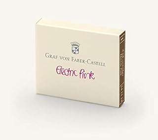 Graf von Faber-Castell 6 ink cartridges Electric Pink,Burned Orange,141114