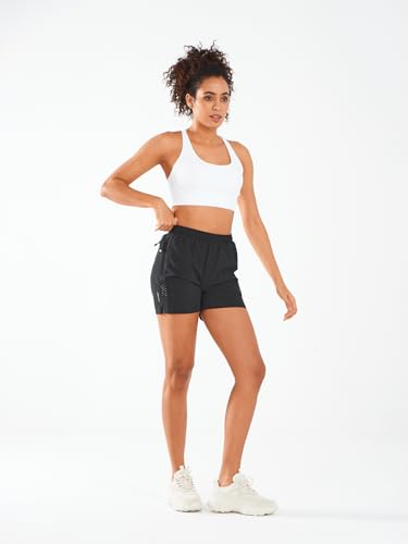 ALLZERO Short feminino de caminhada de 12,7 cm, de secagem rápida, resistente à água, leve, atlético
