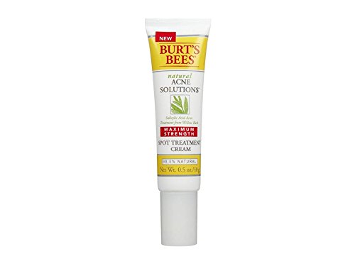 Burts-Bees-Natural-Acne-Solutions-Maximum-Strength-Spot-Treatment-Cream-05-oz-Pack-of-2 Burt's Bees Natural Acne Solutions Maximum Strength Spot Treatment Cream 0.5 oz (Pack of 2)