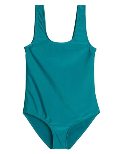 Real Essentials 3 Pack: Girl's Surf UPF 50+ Printed One Piece Beach Swimsuit - Swimwear for Girls3