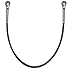 Loos CT-G44NADD-1080 Cable Assembly, Galvanized, 1/8", Nylon Coated, Eye (Ms.) and Eye (Ms.), 9