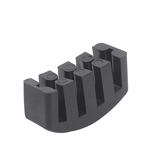 Ultra Rubber Cello Mute Practice Cello Mute 3/4-4/4 Silencer Volume Reducer Rubber Silent Cellos Accessories - Black
